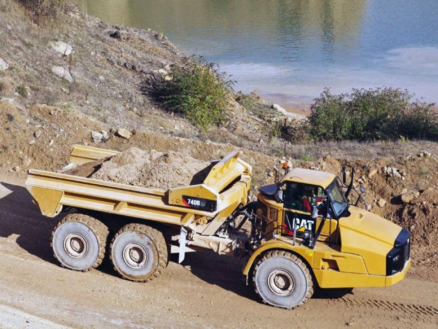  Caterpillar 740B EJ 2012 года  (фото 2 из 5)